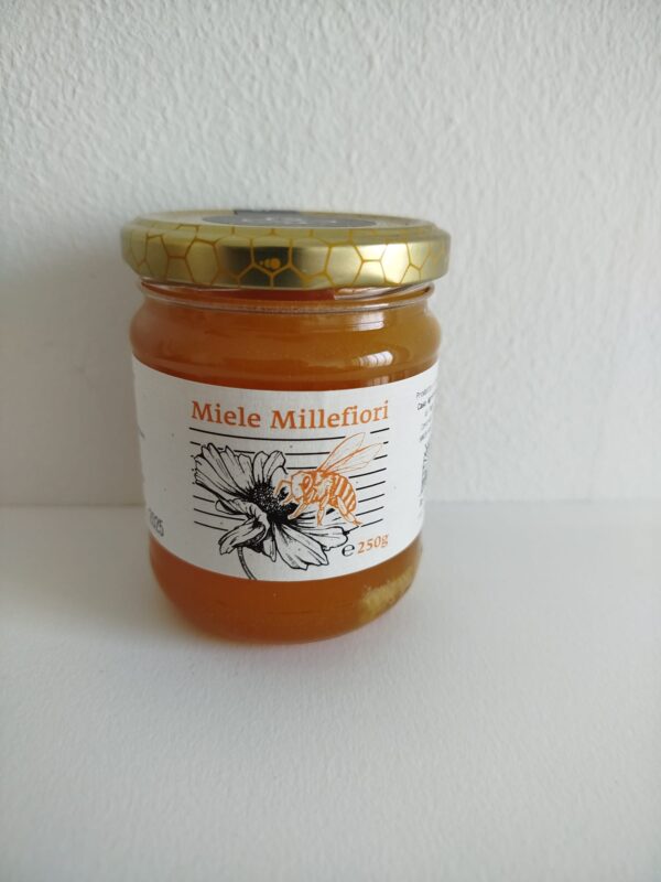 Miele millefiori, vaso Kg.0,250