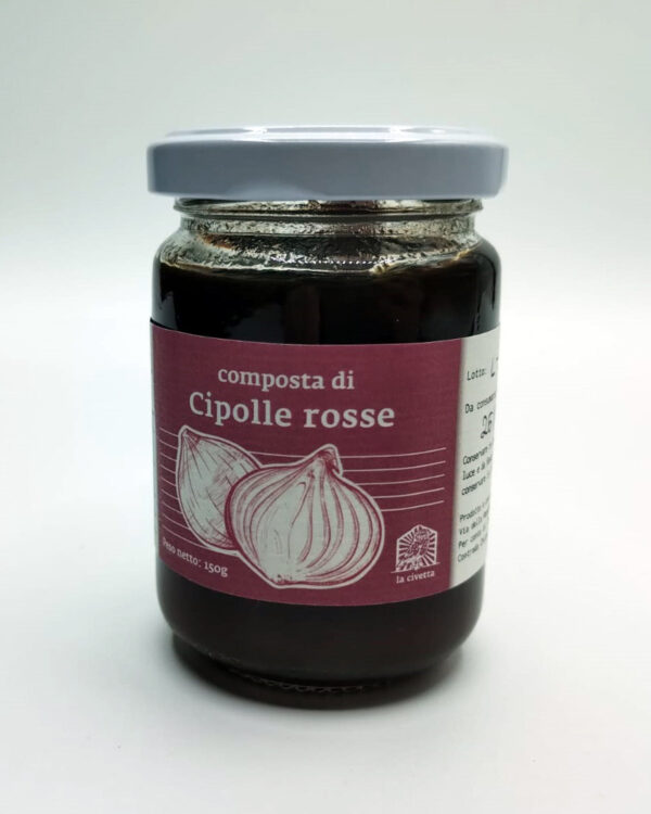 Composta di cipolla rossa (150 grammi)